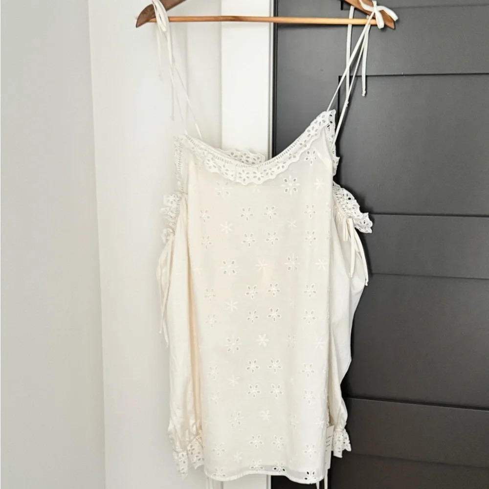 For Love And Lemons White Lace Mini Dress - Picture 3 of 14